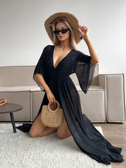 LiLYTAIL Туника пляжная накидка на купальник - фото 9