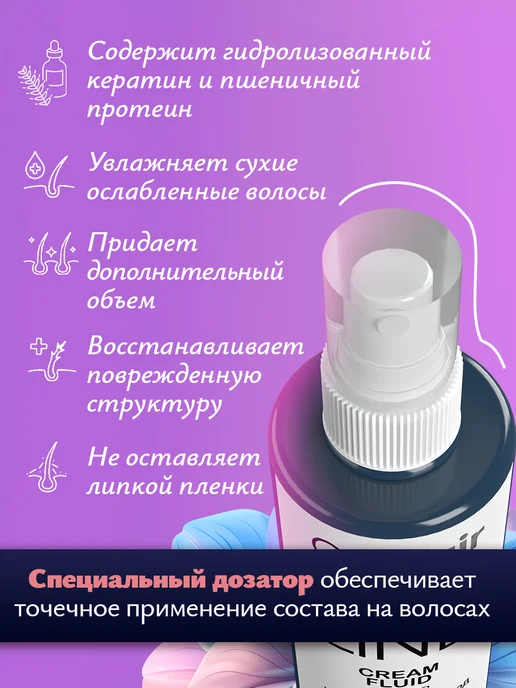 GC Hair Несмываемый крем-флюид для ухода за волосами 20в1, 250 мл, фото 6