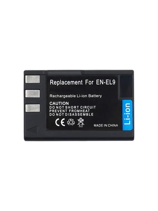 nikon Аккумулятор EN-EL9 для фотоаппаратов и камер 1800 mAh, 1800 мАч, фото 4
