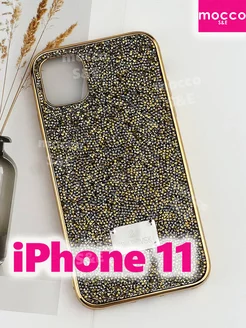 Чехол на iPhone 11 со стразами Swarovski