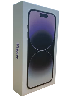 Коробка iPhone 14 Pro Max Deep Purple (Муляж)