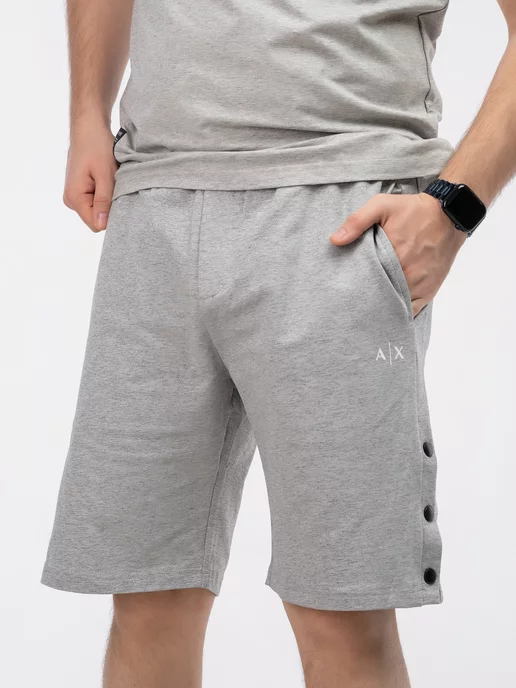 Urbano Wear Костюм спортивный Armani Exchange летний, серый, фото 8