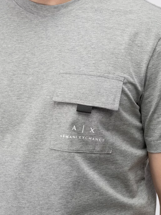 Urbano Wear Костюм спортивный летнийArmani Exchange шорты с футболкой, серый, фото 8