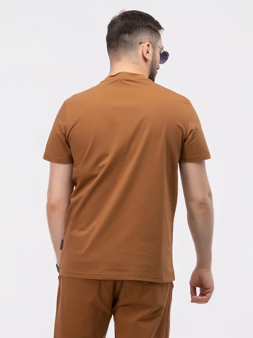 Urbano Wear Костюм спортивный Armani Exchange трикотажный с шортами, желтый, фото 4