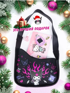 Сумка багет через плечо для девочки Куроми Hello kitty y2k Hello Kitty 227553704 купить за 1 052 ₽ в интернет-магазине Wildberries