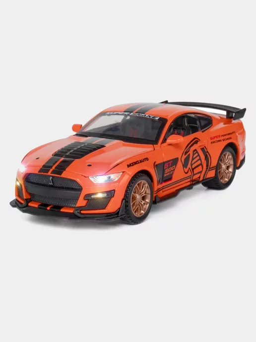 Miniauto Металлическая машинка Mustang Viper GT500 1 32