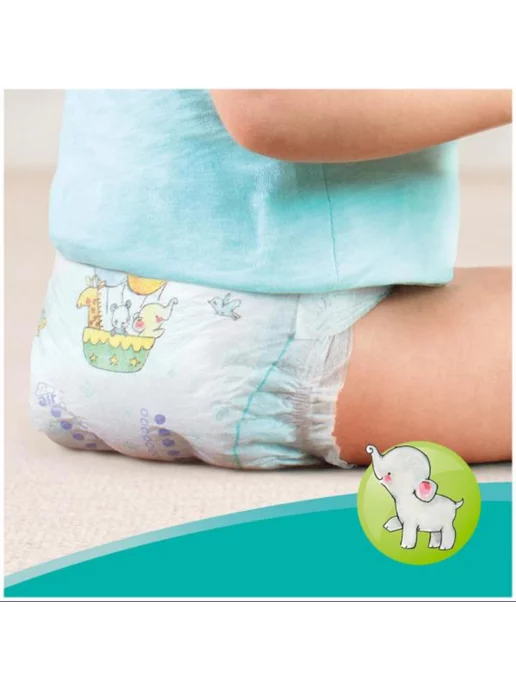 Pampers Подгузники Active Baby-Dry 4 размер L 9-14 кг 106 шт, 14 кг, 70 шт, фото 7