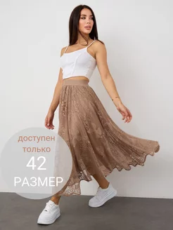 Юбка летняя кружевная Unik wear 227653543 купить за 2 527 ₽ в интернет-магазине Wildberries