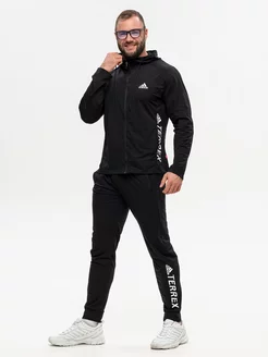 Спортивный костюм на молнии, летний, с брюками adidas 227656942 купить за 5 039 ₽ в интернет-магазине Wildberries