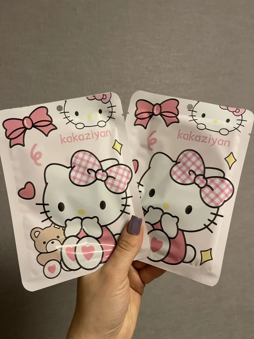 PATCH BEAUTY Увлажняющие маски для лица Hello Kitty, 2 шт