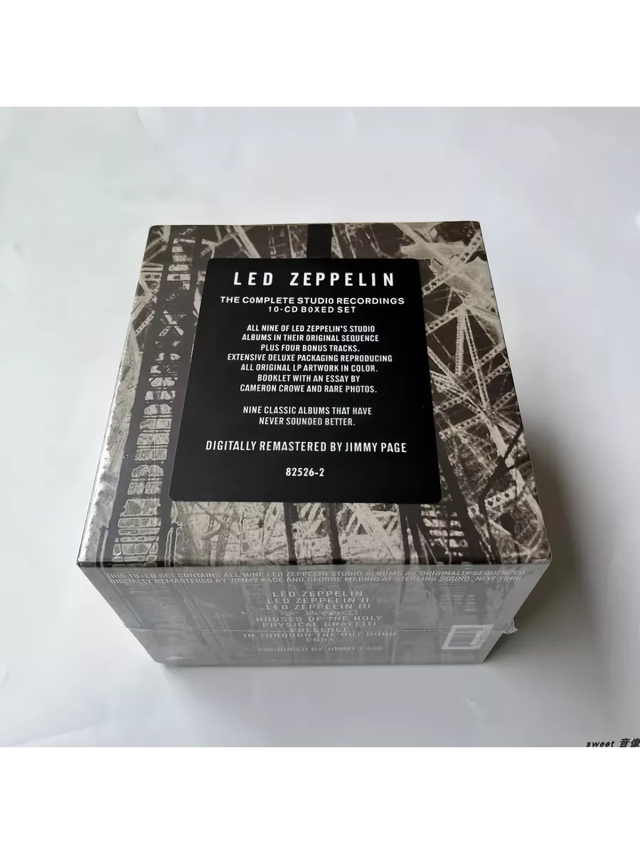 10 x CD Box Set,10-дисковый бокс-сет Led Zeppelin 227686471 купить