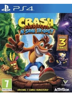 Игра Crash Bandicoot Trilogy для Sony Playstation PS4 PS5