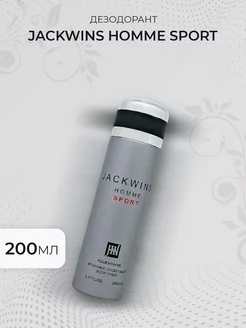 Дезодорант Jackwins Homme Sport 200ml Дезодоранты Jackwins 200мл 227696495 купить за 623 ₽ в интернет-магазине Wildberries