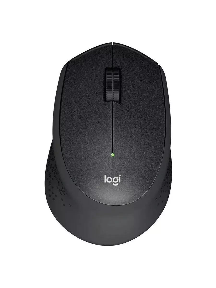 LOGITECH Мышь M330s Silent Plus Wireless Mouse Black