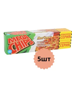 Чипсы картофельные «Mega Chips» со вкусом пепперони 100 г