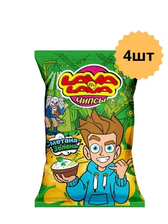 Чипсы картоф«LAVA LAVA»(зелень смет)50г