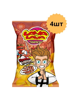 Чипсы картоф«LAVA LAVA»(вкус краба)50г