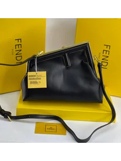 Сумка саквояж через плечо маленькая FENDI 227848849 купить за 3 931 ₽ в интернет-магазине Wildberries