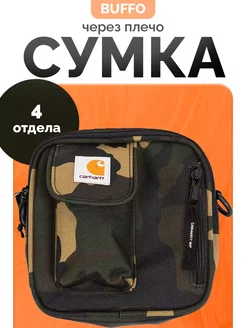 Сумка Carhartt через плечо кархарт мужская, подростковая Nike 227848952 купить за 413 ₽ в интернет-магазине Wildberries