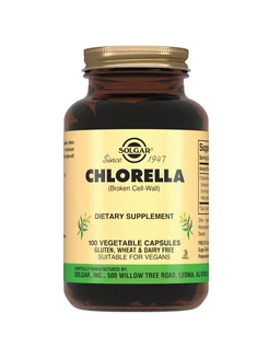 Хлорелла Chlorella 100 вег. капсул