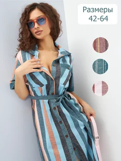 Платье женское летнее штапель URYA+ 229603787 купить за 979 ₽ в интернет-магазине Wildberries