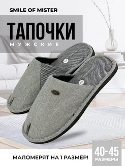 Тапочки домашние Smile of Mister 227905999 купить за 426 ₽ в интернет-магазине Wildberries