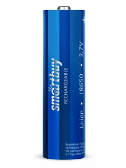 Аккумулятор 18650 Li-Ion высокотоковый 2200 mAh SmartBuy 227908143 купить за 357 ₽ в интернет-магазине Wildberries