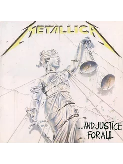 Metallica Обложка винила.And Justice for All