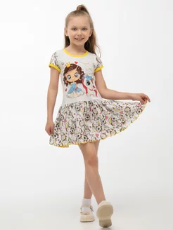 Платье трикотажное нарядное летнее Детский трикотаж RONDA 227954109 купить за 428 ₽ в интернет-магазине Wildberries
