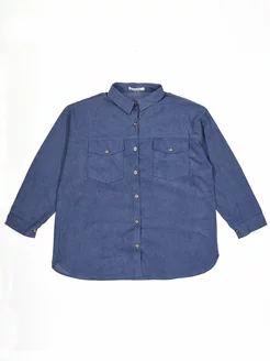 Блузка рубашка из вельвета Южная Фея 228056100 купить за 3 120 ₽ в интернет-магазине Wildberries