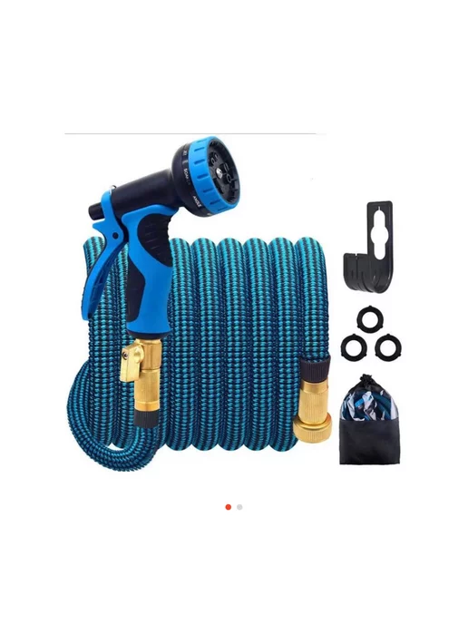 Garden hose Шланг поливочный растягивающийся садовый 22м