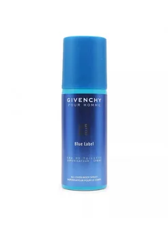 Дезодорант Givenchy Blue Label Pour Homme edt 150 ml