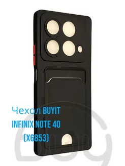 Чехол на Infinix Note 40 4g (X6853) с карманом для карты