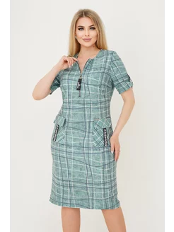 Платье летнее больших размеров She`s Look 228184158 купить за 3 307 ₽ в интернет‑магазине Wildberries
