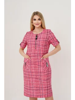 Платье летнее больших размеров She`s Look 228184160 купить за 3 307 ₽ в интернет‑магазине Wildberries
