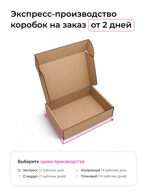 BoxStore Коробки 45х20х3 см, 30 шт, цвет эко бурый, 20x3 см, 30 шт, фото 3