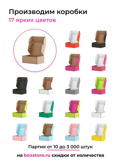 BoxStore Коробки 45х20х3 см, 30 шт, цвет эко бурый, 20x3 см, 30 шт, фото 4