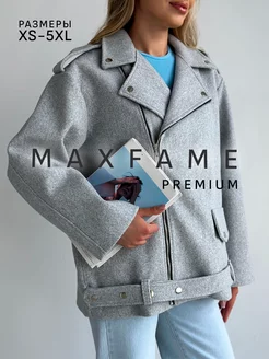 Косуха шерстяная оверсайз MAXFAME 228300487 купить за 4 108 ₽ в интернет-магазине Wildberries