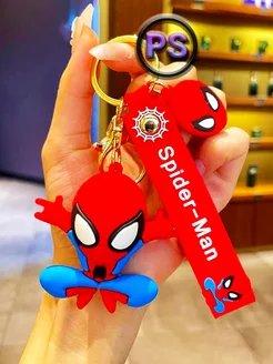 Силиконовый брелок для ключей Человек-паук Spider Man Маля 228307263 купить за 173 ₽ в интернет-магазине Wildberries