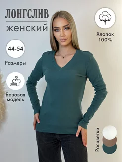 Лонгслив под пиджак хлопковый в рубчик AVRIN 228350272 купить за 373 ₽ в интернет-магазине Wildberries