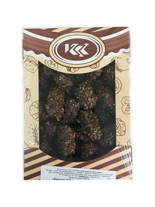КАРАБАНОВСКИЙ КОНДИТЕРСКИЙ КОМБИНАТ Кукурузные палочки в шок.глазури с арахисом КРИСПИ-AIR, 350г, 350 г, фото 2