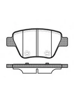 Колодки тормозные дисковые задние A3 Octavia Superb