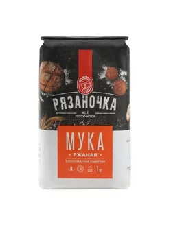 Мука Ржаная, Обдирная, ГОСТ, 1 кг Рязаночка 228387541 купить за 144 ₽ в интернет-магазине Wildberries