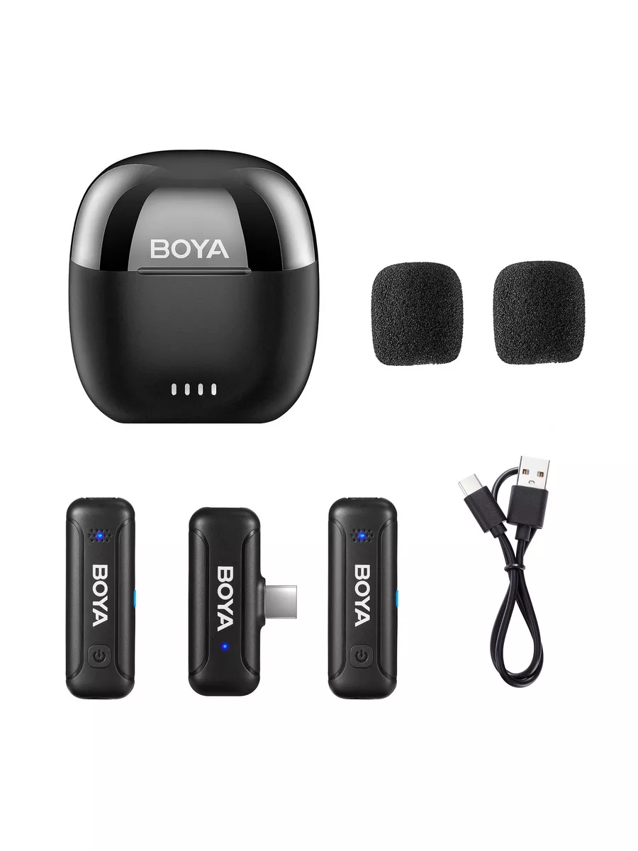 Петличка bluetooth. Микрофон Петличный для Андроид (Type-C) Boya 228405911  купить за 10 043 ₽ в интернет-магазине Wildberries