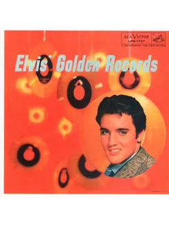 Elvis Presley Обложка винила Golden Rec vol.1