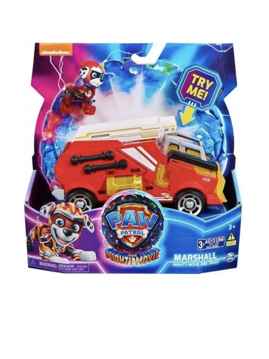 Щенячий Патруль Маршал The Mighty Movie Marshall Paw Patrol 228461504  купить в интернет-магазине Wildberries