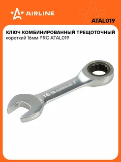 Ключ с трещоткой рожковый комбинированный 16 мм PRO ATAL019