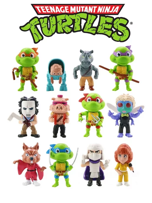 Toys-Box Набор фигурок ниндзя 12 шт, 12 шт