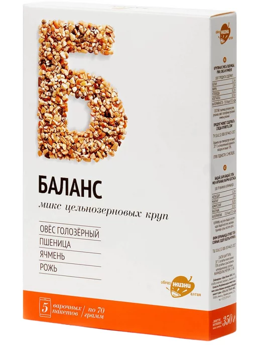 ОБРАЗ ЖИЗНИ Смесь круп «Баланс», 350 г, 350 г