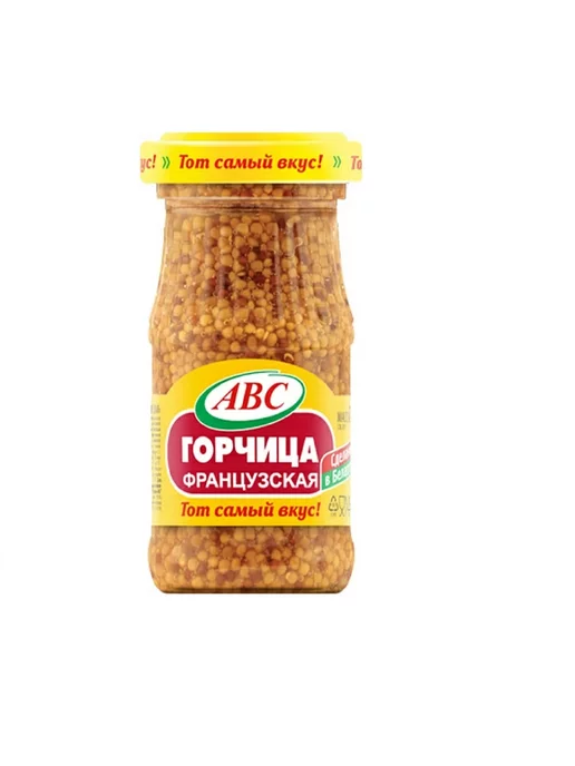 АВС Горчица Французская 160 г, 3 шт, 160 г, 3 шт, фото 2